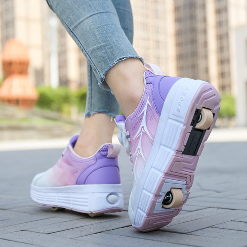 Patines Infantiles De 2 Ruedas Con Pomo De Rueda Extraíble