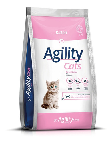 Alimento Para Gatos Agility Cat Kitten 10 Kg Pt