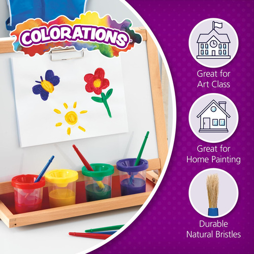 Colorations Surtido Chubby Brush Super Pack, Set De 60, 3 Ta