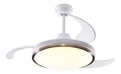 Imagen 2 de 7 de Ventilador Retráctil De Techo Peabody Luz Led Control Remoto
