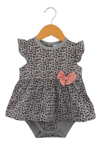 Vestido Enterito Bebe Animal Print