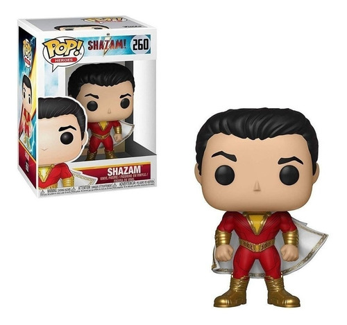 Funko Pop Shazam 260 Nuevo Original Vdgmrs