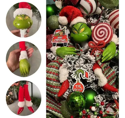 Decoración De Árbol De Navidad De Grinch