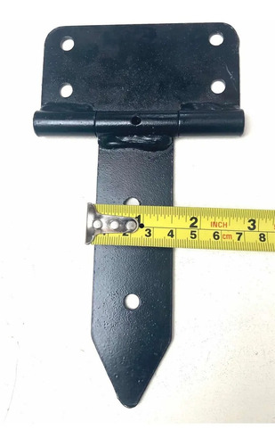 Imagen 6 de 8 de Bisagras Alcayata Para Portón En T 5 Pulgadas// Luney