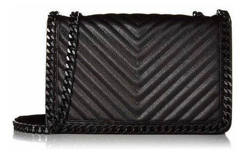 Imagen 1 de 5 de Bolsa Aldo Con Cadena 100% Original Negra