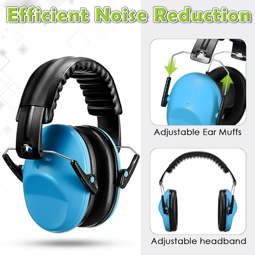 Auriculares Ajustables Para Niños Con Aislamiento De Ruido
