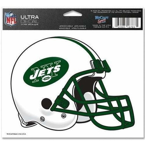 Wincraft New York Jets 5  X 6  Color Ultra Decal.