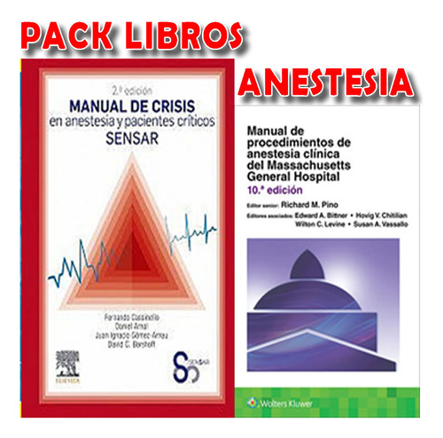 Pack Sensar Crisis En Anestesia Y Mnl Procedim Anestesia Cl