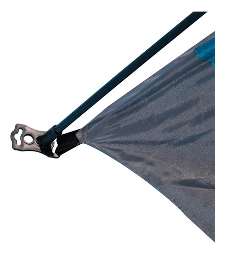 Carpa Discovery 3 Personas Autoarmable Impermeable Camping Color Azul