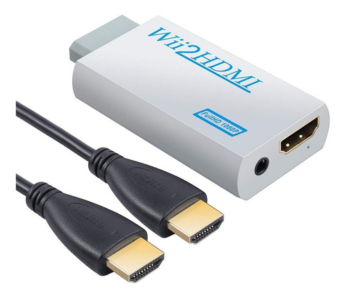 Imagen 1 de 6 de Wii 2 Hdmi Conecta Nintendo Wii Con Hdmi Audio Video Full Hd