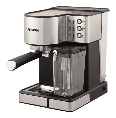 Imagen 2 de 8 de Cafetera Express Con Espumador 20 Bares Peabody Pe-ce5007ixn