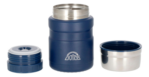 Termo De Comida 500ml Azul Doite