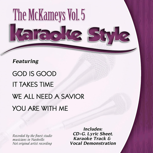 Cd: Karaoke Estilo: Mckameys Vol. 5