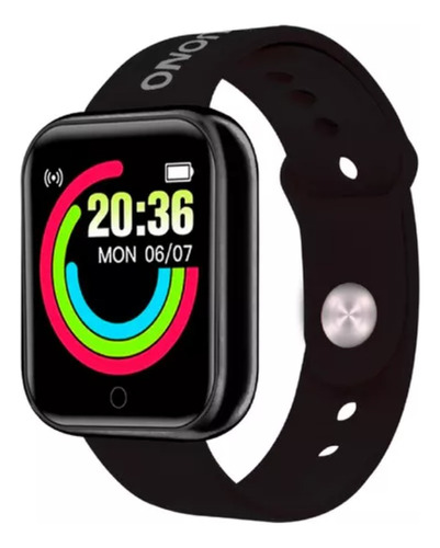 Reloj Smartwatch Negro Suono M0 Pulsera Bluetooth