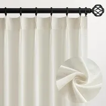 Comprar 2 Paneles De Cortinas Plisadas Naturales Filtrantes De Luz