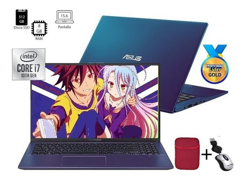 Imagen 7 de 7 de Laptop Portatil Asus X515j Core I7 10ma Ssd 512gb/8gb/15.6