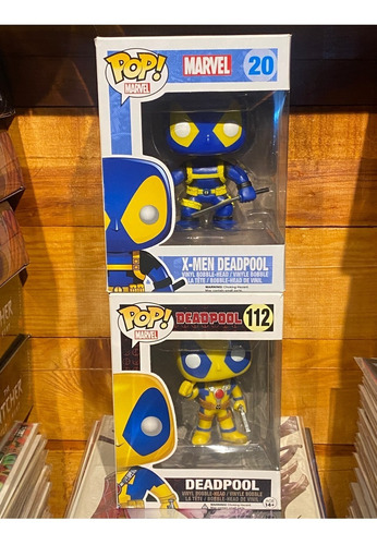 Funko Deadpool 2 Pack Amarillo Azul 