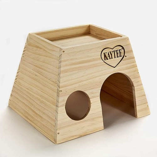 Kaytee Refugio De Madera Para Roedores Woodland Grande