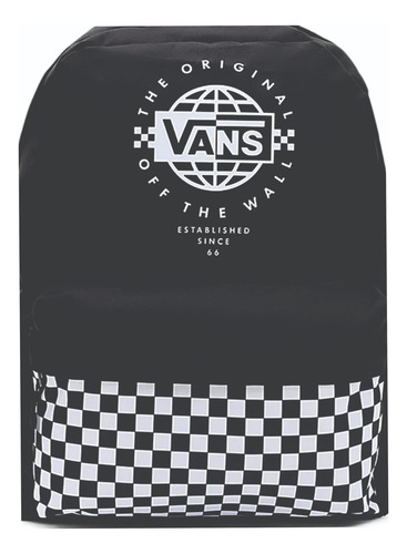 Mochila Negra Vans Old Skool Off The Walk Negro Liso