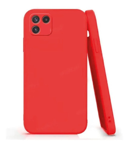 Protector Silicone Case Para Samsung A03 Cubre Camara 