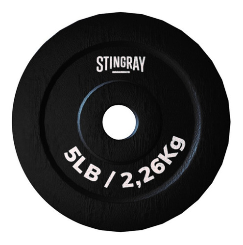 Disco De Pesa 5 Libras 2.26kg Stingray Hierro Fundido