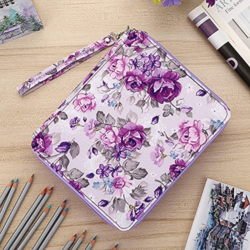 Btsky Estuche Para Lápices De Colores: 120 Ranuras Porta Láp