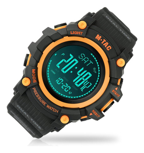 Reloj Digital Adventure Para Hombre, Estilo Táctico