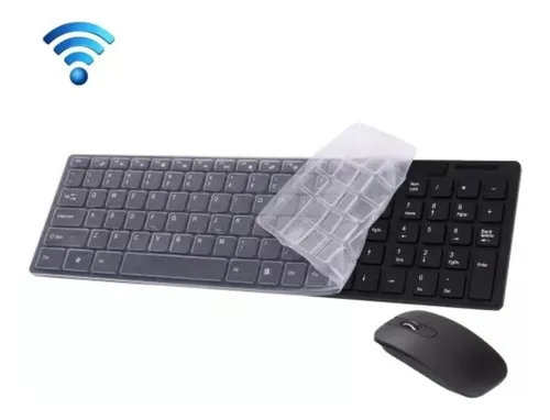 Combo Teclado Numérico Y Mouse Óptico K-06 Inalámbrico Usb