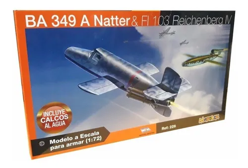comprar Avion Ba 349 A Natter & Fi 103 Reichenberg Iv  1\u002F72 Modelex