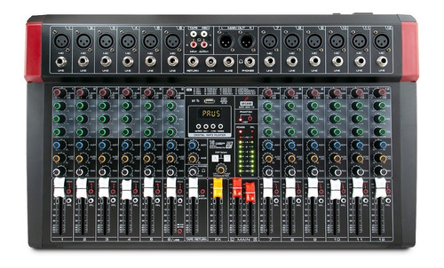 Mesa De Som E Interface Usb Arcano Arc-mix-12 Bluetooth