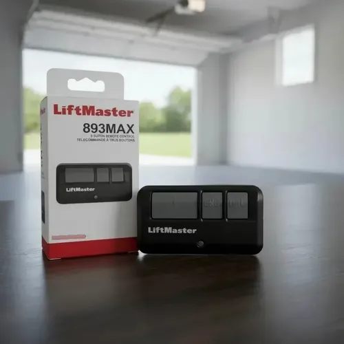 Pack 2 Controles Merik 893 Max Liftmaster 3 Botones Black | MercadoLibre