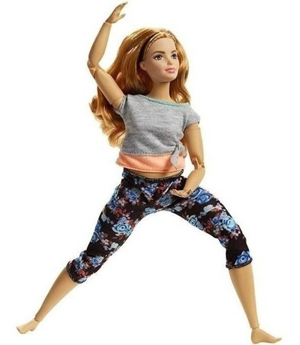 Imagem 3 de 6 de Barbie Feita Para Mexer Yoga Ruiva Classica Ms Sj