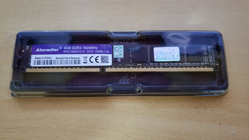 Memoria Ram 4gb Ddr3 1600mhz Dimm (pc Desktop)