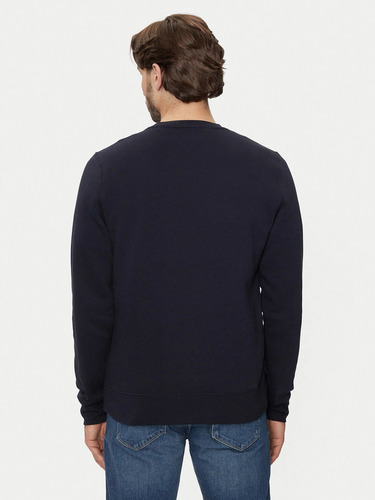 Polerón Stripe Logo Azul Tommy Hilfiger