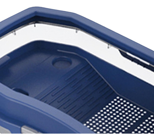 Caja De Alimentación Para Hábitat De Reptiles, Azul