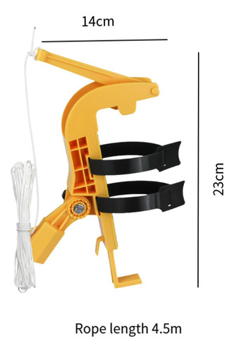 Adaptador De Soporte De Pulverizador Para Pintura Amarillo