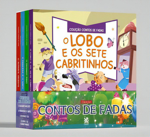 Coleção Contos De Fadas - Kit Com 4 Livros, De A Line. On Line Editora, Capa Mole Em Português