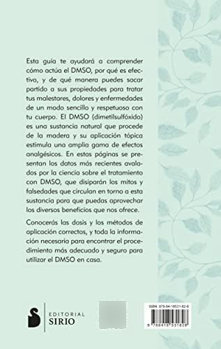 Dmso: La Guía Completa De Tratamientos Seguros Y Naturales P