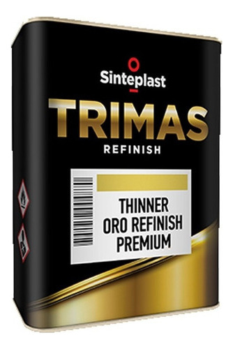 Thinner Sello Oro Premium Diluyente 1l Trimas Sinteplast Mm