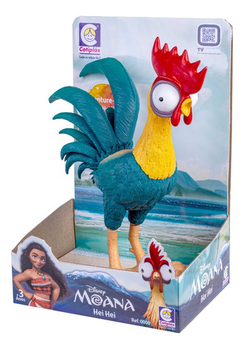 Boneca Galo Hei Hei Moana Cotiplas