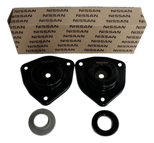 Kit 2 Bases Amortiguador Del Tiida 2010 2011 2013 2014nissan