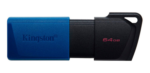 Pendrive Kingston 64gb Exodia M Usb 3.2 Pc Notebook Azul