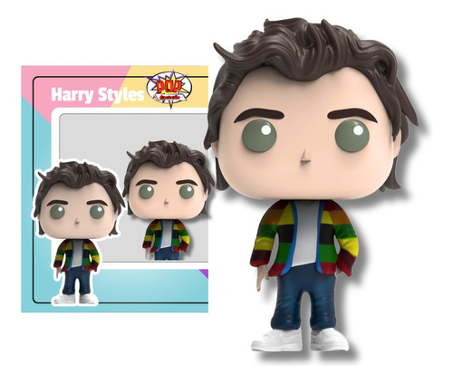 Harry Styles One Direction Funko Pop Artesanal + Caixa !