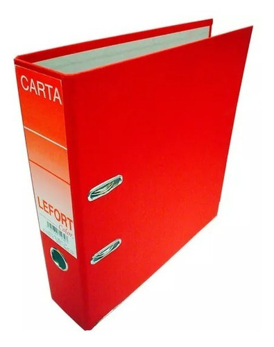 Registrador Carta Color Rojo - Lefort 1230 /v