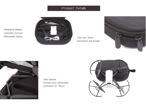 Imagen 5 de 10 de Estuche Con Accesorios Para Dron Dji Tello, 3 En 1