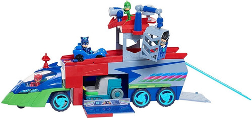 Bandai Pj Masks Vehículo Rastreador De Lujo De Los Héroes En