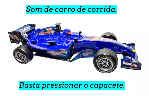 Kit 4 Carrinho Corrida Fórmula 1 Plástico Brinquedo Super F1