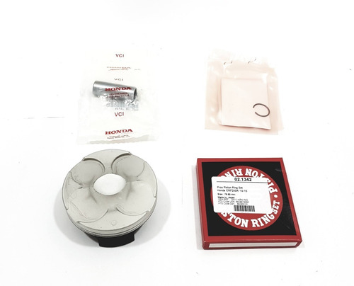 Kit Piston Honda Crf 250 R 10/13 Original Top Solomototeam