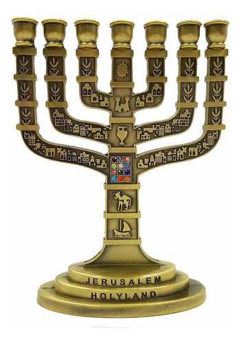 Pequeño 12 Tribus De Israel Templo De Jerusalén Menor...