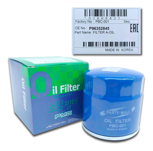 Filtro Aceite Astra 1.8 2.0 2003 2004 2005 2006 Original